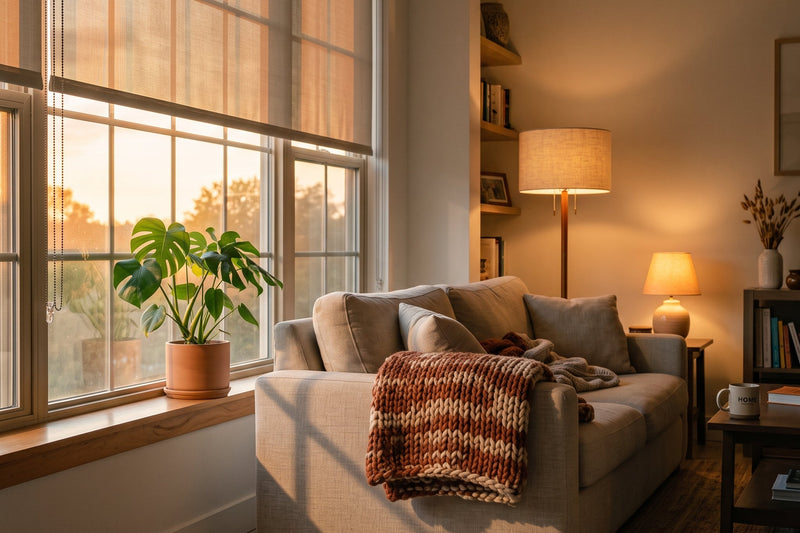 The Daylight Handoff: How Smart Shades and Smart Lights Can Take Turns Through the Day