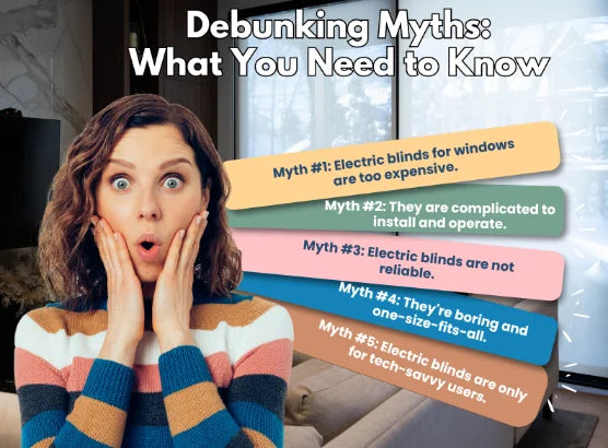 Debunking Myths About Electric Blinds for Windows: What You Need to Know